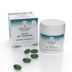 Gélules CBD et mélatonine