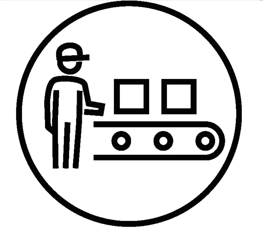 Icône création marque blanche Nouvelle Nature avec Production.